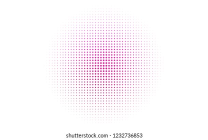 Light Pink vector cover with spots. Blurred decorative design in abstract style with bubbles. Pattern of water, rain drops.