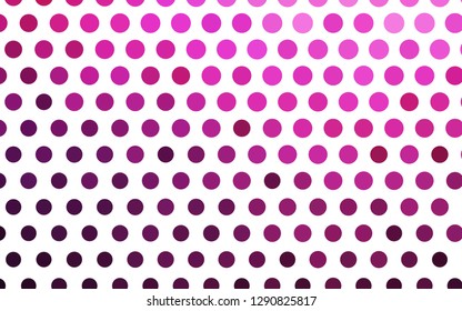 Light Pink vector cover with spots. Glitter abstract illustration with blurred drops of rain. Pattern for ads, booklets.