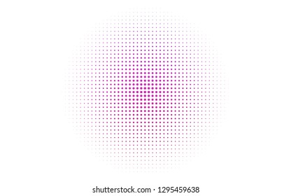 Light Pink vector cover with spots. Blurred decorative design in abstract style with bubbles. Pattern for ads, booklets.