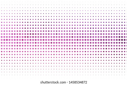 Light Pink vector cover with spots. Blurred decorative design in abstract style with bubbles. Pattern for ads, booklets.