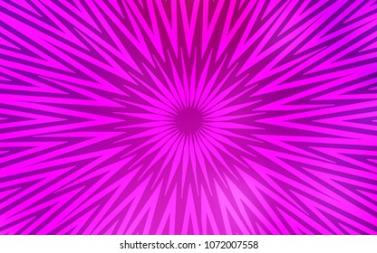 Light Pink vector cover with stright stripes. Shining colored illustration with sharp stripes. Best design for your ad, poster, banner.
