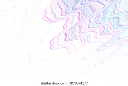 Light Pink vector cover with stright stripes. Blurred decorative design in simple style with lines. The pattern for ad, booklets, leaflets.