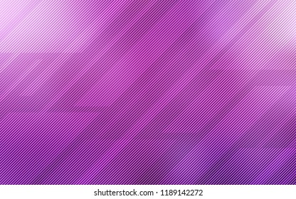 Light Pink vector cover with stright stripes. Decorative shining illustration with lines on abstract template. Best design for your ad, poster, banner.