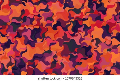 Light Pink vector crooked abstract pattern. blurred geometric sample with gradient.  The best blurred design for your business.