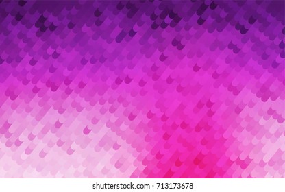 Light Pink vector crooked abstract background. Colorful abstract illustration with gradient crooked lines. A completely new template for your business design.