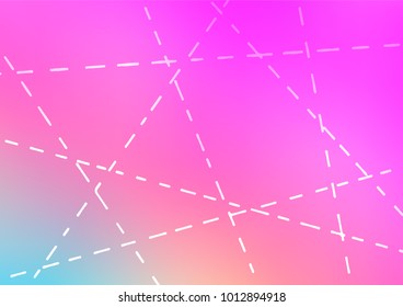Light Pink vector doodle blurred background. An elegant bright illustration with lines in Natural style. The textured pattern can be used for website.