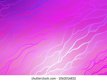 Light Pink vector doodle blurred texture. Modern geometrical abstract illustration with doodles. Hand painted design for web, wrapping, wallpaper.