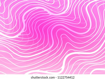 Light Pink vector doodle blurred pattern. Colorful illustration in abstract style with doodles and Zen tangles. Brand-new design for your business.
