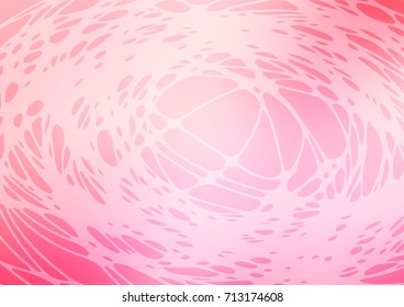 Light pink vector doodle blurred texture. An elegant bright illustration with lines drawn by child in Natural style. Brand-new style for your business design.