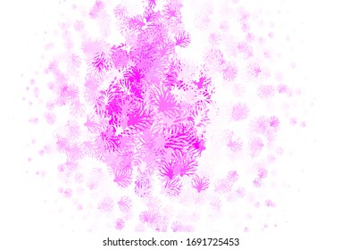 Papel pintado elegante vector claro con hojas. Ilustración abstracta brillante con hojas y ramas. Patrón texturizado para sitios web, banners.