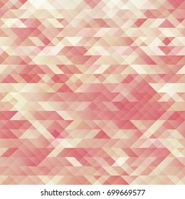 light pink vector geometric abstract background with triangles and lines