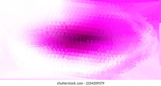 Diseño poligonal geométrico vector claro. Ilustración abstracta colorida con triángulos gradientes. Tu negocio.