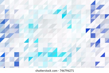 Light Pink vector geometric simple minimalistic background, which consist of triangles on white background. Triangular pattern with gradient for your business design. 