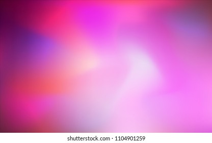 Light Pink vector glossy abstract backdrop. Glitter abstract illustration with an elegant design. The textured pattern can be used for background.