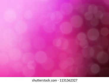 Light Pink vector glossy abstract background. A vague abstract illustration with gradient. The elegant pattern for brand book.