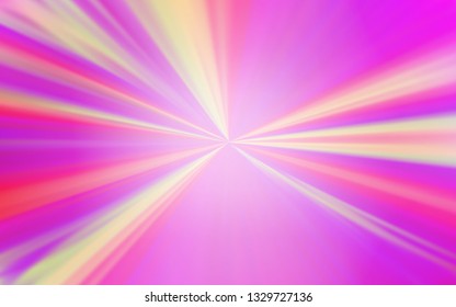 Light Pink vector glossy abstract backdrop. A completely new colored illustration in blur style. Smart design for your work.