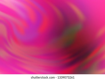 Light Pink vector glossy abstract background. A completely new color illustration in a bokeh style. Brand new design for your business.