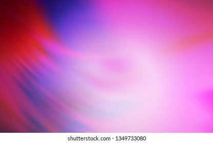 Light Pink vector glossy abstract layout. Colorful abstract illustration with gradient. Elegant background for a brand book.