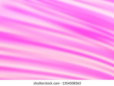Light Pink vector glossy abstract background. A vague abstract illustration with gradient. The best blurred design for your business.