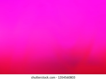 Light Pink vector glossy abstract template. An elegant bright illustration with gradient. The best blurred design for your business.