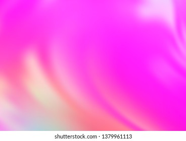 Light Pink vector glossy abstract background. Creative illustration in halftone style with gradient. The background for your creative designs.