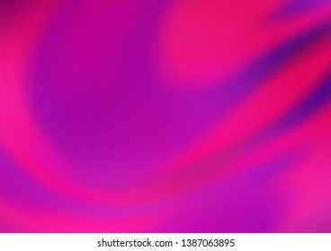 Light Pink vector glossy abstract background. A vague abstract illustration with gradient. The blurred design can be used for your web site.