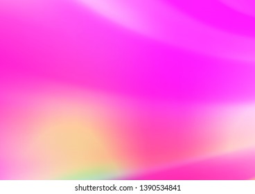 Light Pink vector glossy abstract background. An elegant bright illustration with gradient. The template for backgrounds of cell phones.