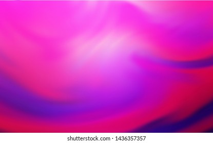 Light Pink vector glossy abstract background. Modern abstract illustration with gradient. Elegant background for a brand book.