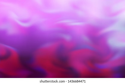 Light Pink vector glossy abstract background. Colorful abstract illustration with gradient. Completely new design for your business.
