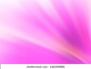 Light Pink vector glossy abstract background. Creative illustration in halftone style with gradient. A completely new template for your design.