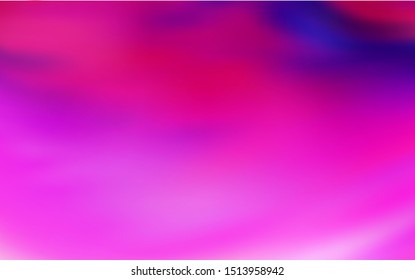 Light Pink vector glossy abstract backdrop. Colorful abstract illustration with gradient. The best blurred design for your business.