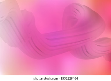 Light Pink vector glossy abstract background. Colorful abstract illustration with gradient. New style for your business design.