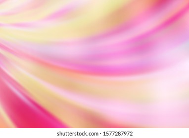 Light Pink vector glossy abstract backdrop. New colored illustration in blur style with gradient. Completely new design for your business.