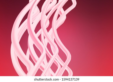 Light Pink vector glossy abstract background. Creative illustration in halftone style with gradient. Background for a cell phone.