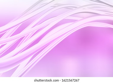 Light Pink vector glossy abstract background. A completely new colored illustration in blur style. The best blurred design for your business.