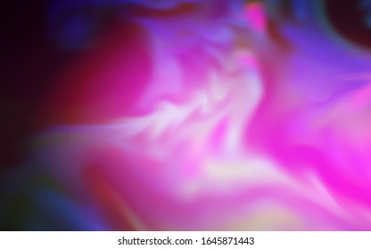 Light Pink vector glossy abstract layout. A completely new colored illustration in blur style. Completely new design for your business.