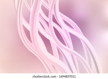 Light Pink vector glossy abstract backdrop. An elegant bright illustration with gradient. New style design for your brand book.