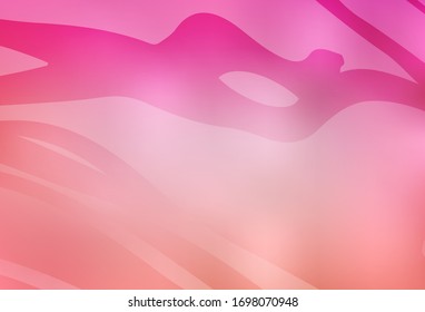 Fondo abstracto brillante vector rosa claro. Ilustración abstracta colorida con degradado. Fondo para los diseños.