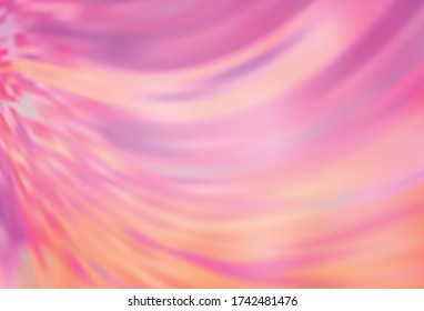 Light Pink vector glossy abstract background. Colorful illustration in abstract style with gradient. Smart design for your work.