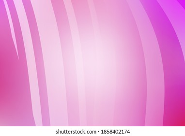 Light Pink vector glossy abstract layout. A completely new colored illustration in blur style. Blurred design for your web site.