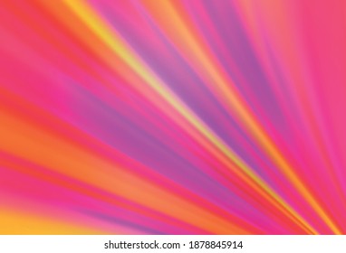 Light Pink vector glossy abstract backdrop. Abstract colorful illustration with gradient. Smart design for your work.