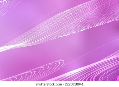 Diseño abstracto brillante vectorial rosa claro. Una elegante ilustración brillante con gradiente. El mejor diseño borroso para su negocio.