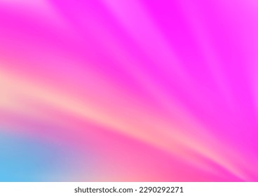 Light Pink vector glossy abstract background. An elegant bright illustration with gradient. The elegant pattern for brand book.
