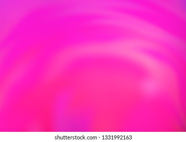 Light Pink vector glossy bokeh pattern. Glitter abstract illustration with an elegant design. Brand new style for your business design.