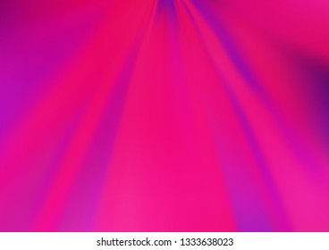 Light Pink vector glossy bokeh pattern. Colorful abstract illustration with gradient. The elegant pattern for brand book.