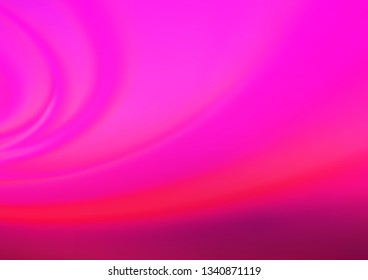 Light Pink vector glossy bokeh pattern. Glitter abstract illustration with an elegant design. A new texture for your design.