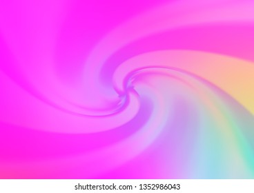 Light Pink vector glossy bokeh pattern. Colorful illustration in abstract style with gradient. Brand new design for your business.