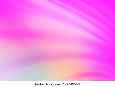 Light Pink vector glossy bokeh pattern. Colorful illustration in abstract style with gradient. The blurred design can be used for your web site.