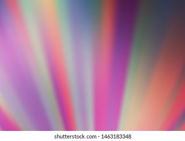 Light Pink vector glossy bokeh pattern. Creative illustration in halftone style with gradient. A completely new design for your business.