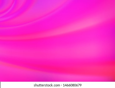Light Pink vector glossy bokeh pattern. An elegant bright illustration with gradient. Brand new style for your business design.